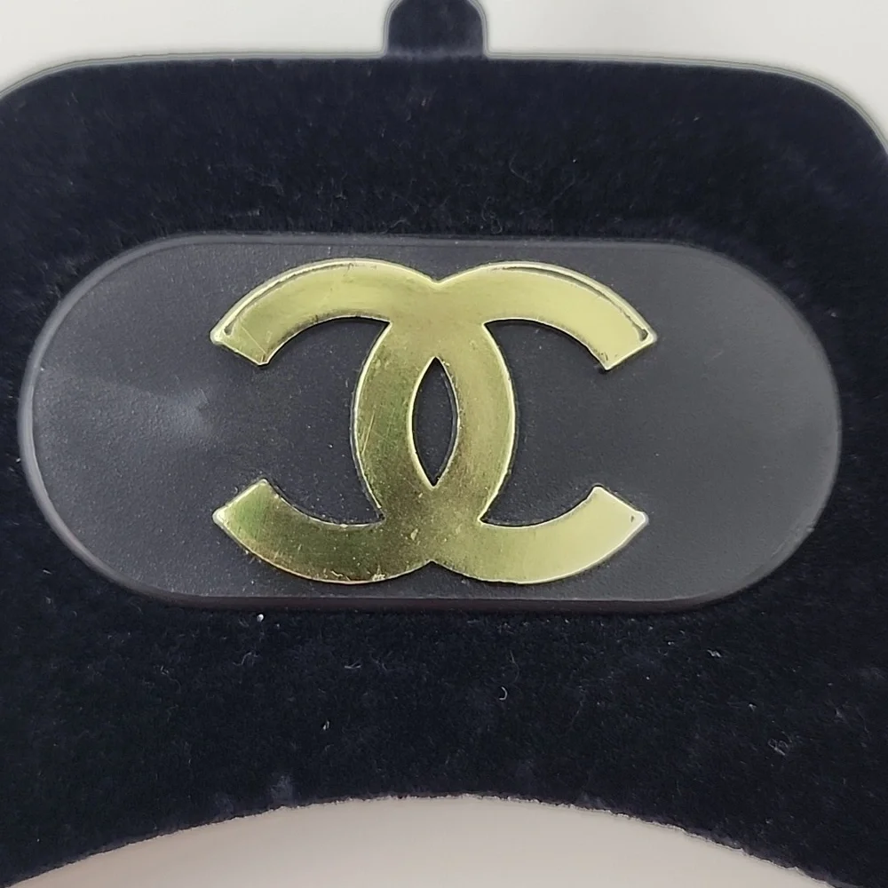 CHANEL Vintage Velvet Coat Hanger